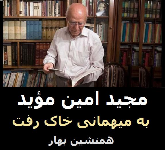 درگذشت مجید امین مؤید مترجم «تاریخ اجتماعی هنر»